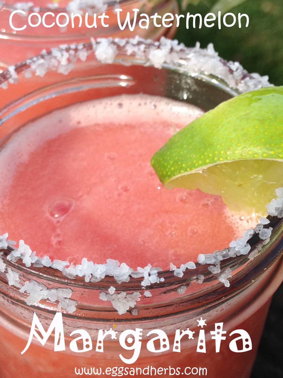 Coconut Watermelon Margarita