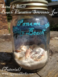 Beach Vacation Souvenir Jar 2