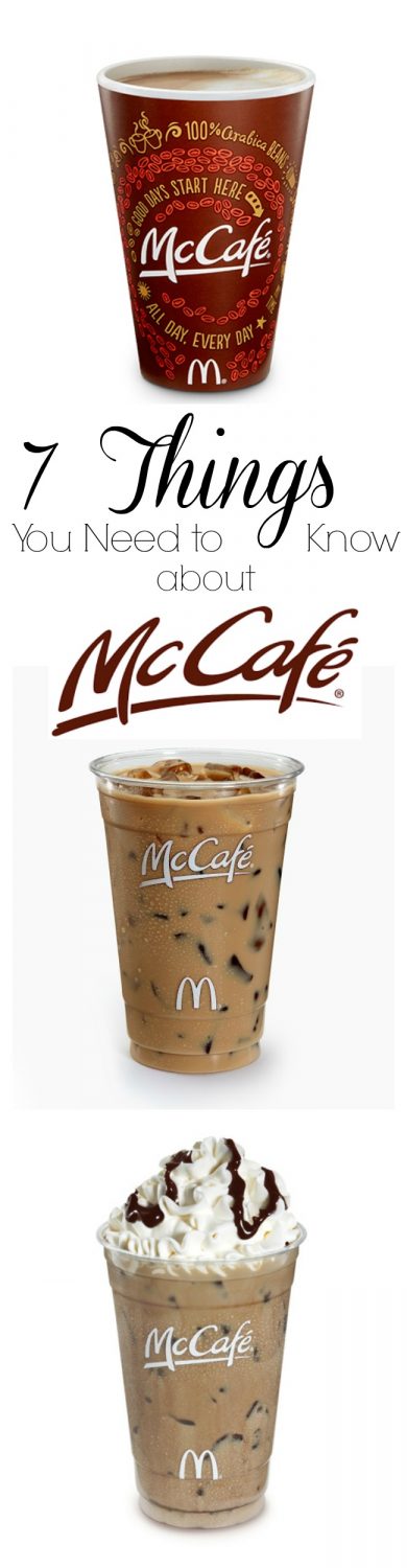 mcCafe McDonald's Coffee