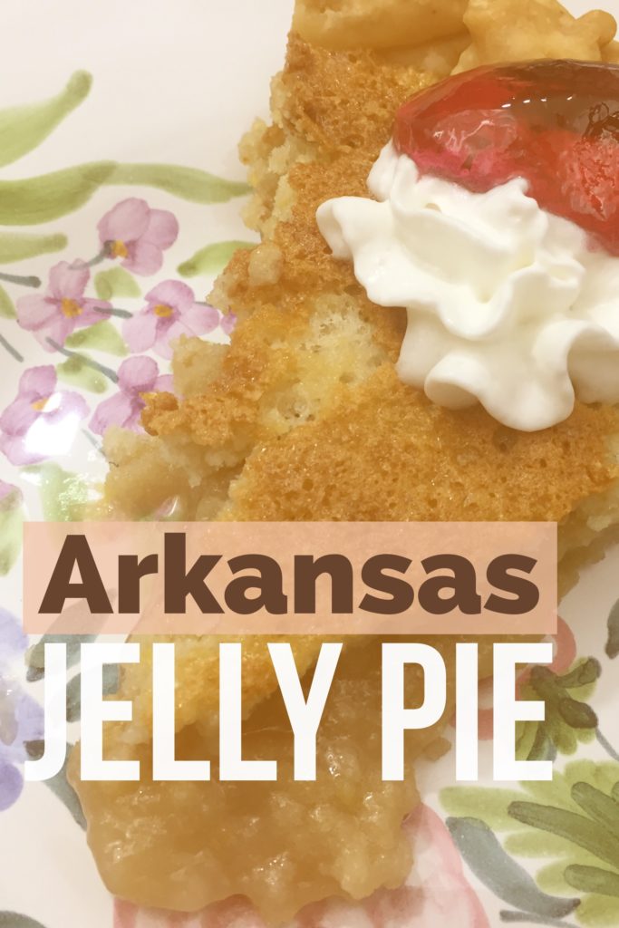 Arkansas jelly pie