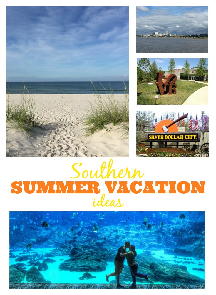 Southern summer vacation ideas