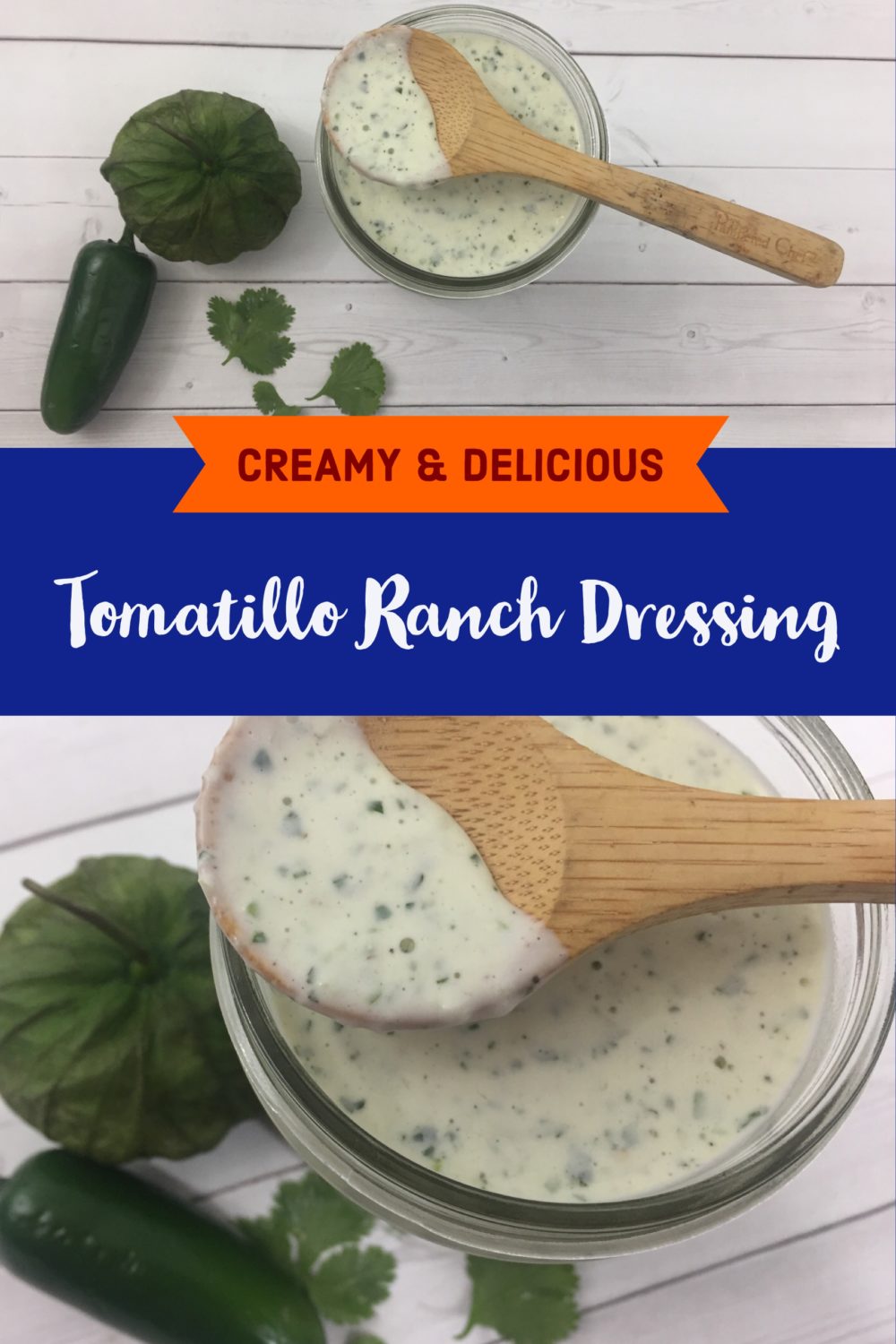 Tomatillo Ranch Dressing Video and Recipe plus a recipe for Pulled Pork and Tomatillo Ranch Hot Dogs