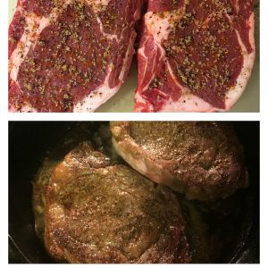 restaurant style steaks at home