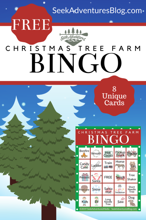 Create some fun family memories with this Christmas Tree Farm Bingo Game that will delight the whole family while you select the perfect tree.