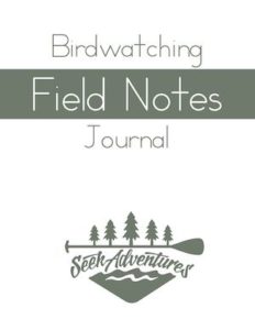 birdwatching journal cover