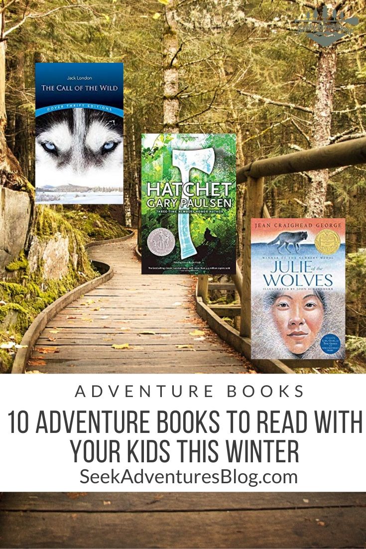 Life can be hectic in the warmer months so as things slow down in the winter you may want to check out these great adventure books to read with your kids. 