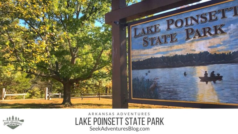 Lake Poinsett State Park in Harrisburg, Arkansas is a small but enjoyable park that offers camping, picnic and play areas, fishing, boating, and hiking.
