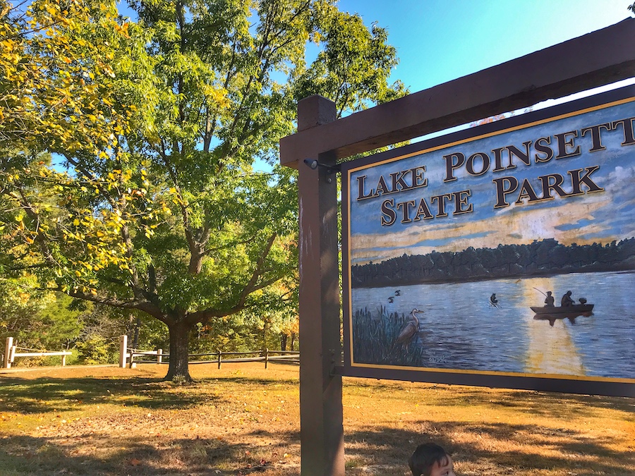 Entrance to Lake Poinsett State Park