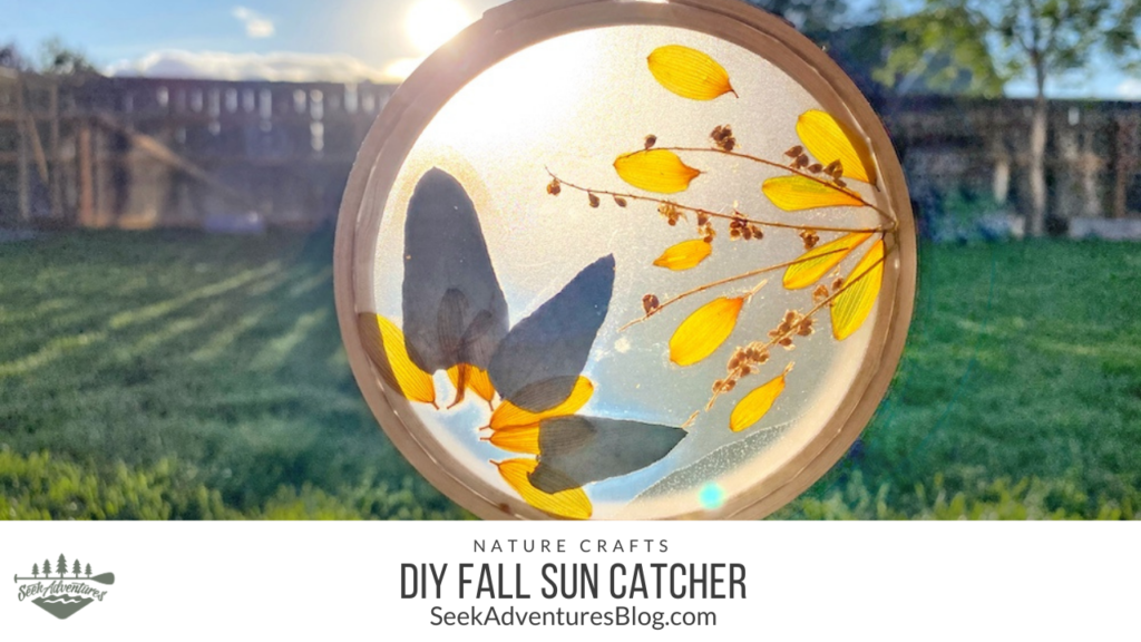 How to Make a Fall Sun Catcher